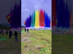 চীন থেকে দিনের বেলা ফায়ারওয়ার্ক কিনুন পাইকারি কেক ফায়ারওয়ার্ক পাইরোটেকনিকস রঙিন ধোঁয়া ফায়ারওয়ার্ক কেক