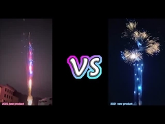 130 শট ক্রিসমাস ক্রেতা কেক ফায়ারওয়ার্ক আউটডোর অনুষ্ঠান কেক ফায়ারওয়ার্ক