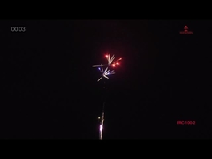 সিই মার্কড আউটডোর ১০০ শট ক্রেতা কেক জন্মদিন উদযাপনের জন্য আতশবাজি