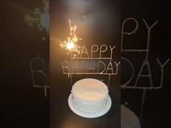 শুভ জন্মদিন স্পার্কলার আতশবাজি ঠান্ডা আতশবাজি বিবাহের পার্টি কোল্ড পাইরো আতশবাজি স্পার্কলার