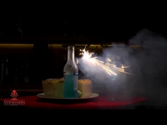 উপরে এবং নিচে ফায়ারওয়ার্ক স্পার্কলার 10 ইঞ্চি 240 মিমি ম্যান্ডারিন পাইরোটেকনিক্স