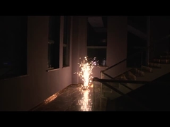 3m30s সিলভার গোল্ডেন স্টেজ ফোয়ারা ফায়ারওয়ার্কস শীতল ইনডোর পাইরোটেকনিক্স