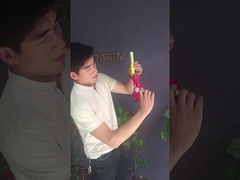 শিশুদের হ্যান্ডহেল্ড বন্দুক খেলনা আতশবাজি 0.025CBM লোগো কাস্টমাইজড