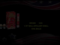 মিনি ক্যানিস্টার আর্টিলারি শেলস ফায়ারওয়ার্ক 1.75 