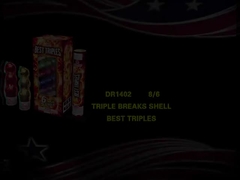 লিউয়াং ক্যানিস্টার আর্টিলারি শেল / ট্রিপল ব্রেক ক্যানিস্টার শেল উৎসবের জন্য আতশবাজি