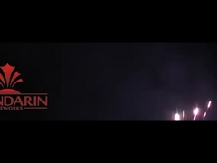 100 শট সিই স্কয়ার ক্রেতা কেক ফায়ারওয়ার্ক সময় বৃষ্টি প্রভাব সঙ্গে