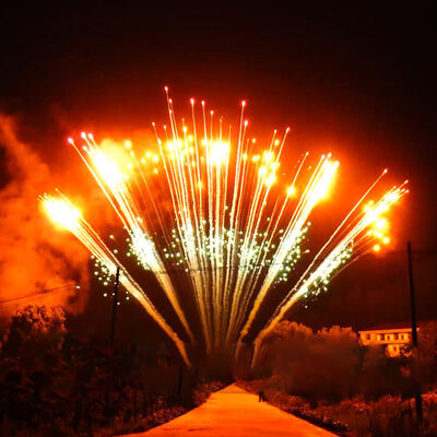 Factory Mandarin Fireworks 1.3G Professional Display Fireworks Pyrotechnics 1.5 Inch 7 Shots Single Row Outdoor Fireworks