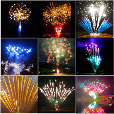 Liuyang Mandarin Fireworks Professional Cake Fireworks Chinese Pyrotechnics 100 150 200 300 600 Shots 1.3g Cake Fireworks