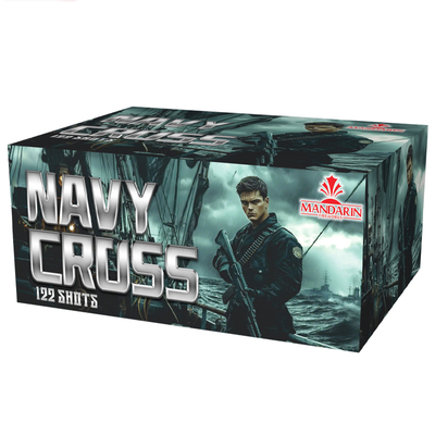 লিউইয়াং কারখানা ১২২ শট সিই মার্কেট NAVY CROSS কেক ফায়ারওয়ার্ক FAFBWL সিই অনুমোদিত কেক ফায়ারওয়ার্ক আউটডোর স্যালুট পাইরোটেকনিক্স