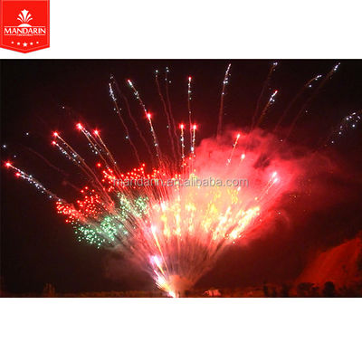 100 শট পেশাদার ফায়ারওয়ার্ক ডিসপ্লে জেড আকৃতির আতশবাজি পাইরোটেকনিক