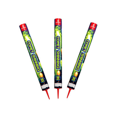 ধূমকেতু উজ্জ্বল রোমান মোমবাতি আতশবাজি Pyrotechnics 88 পার্টি জন্য শট